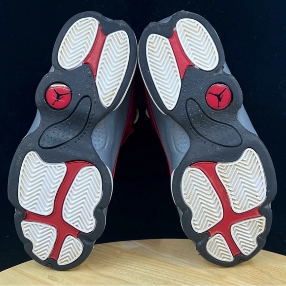 Air Jordan Flint Red Retro 13’s kids Sneakers sz 3y - Picture 9 of 10